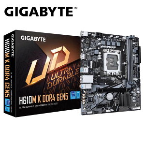 GIGABYTE�b�M�K�o�C�g GIGABYTE H610M K DDR4 GEN5 �}�U�[�{�[�h�i�u���b�N�j H610M-K-DDR4-GEN5