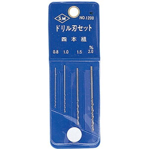 ミネシマ ドリル刃セット 4本組【L-7A】 工具