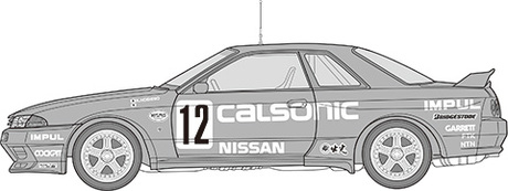 フジミ 24 インチアップシリーズ No.296 カルソニック スカイライン (スカイライン GT-R [BNR32 )1992 プラモデル