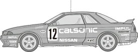 フジミ 1/24 インチアップシリーズ No.296 カルソニック スカイライン (スカイライン GT-R [BNR32 Gr.A仕様] )1992【ID-296】 プラモデル
