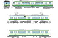 ［鉄道模型］トミーテック (N) 鉄道コレクション 神戸市営地下鉄 西神・山手線3000形 3両セット