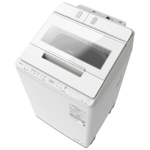 �i�W���ݒu����_A�G���A�̂݁j���� 12.0kg �S��������@�@�z���C�g BW-X120P-W HITACHI [BWX120PW]
