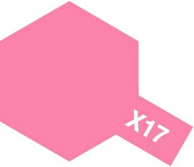 タミヤ タミヤカラー アクリルミニ X-17 ピンク【81517】 塗料