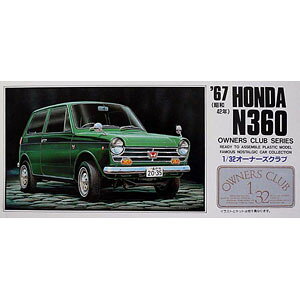 �A���C 1/32 �I�[�i�[�Y�N���u No.5 1967 �z���_ N360