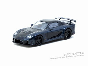 �^�[�}�b�N���[�N�X 1/64 Mazda RX-7 VeilSide Fortune7 Dark Blue / Black�yT64G-075-DB�z �~�j�J�[