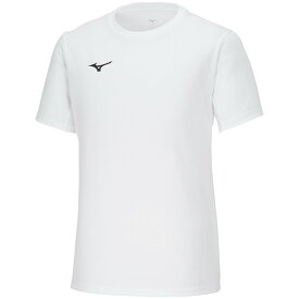 32MAA15601150 ミズノ ジュニア　Tシャツ（ホワイト・サイズ：150） MIZUNO