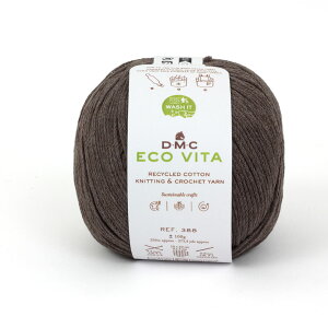 DMC ECO VITA �G�R���B�[�^ ���T�C�N���R�b�g�� �ю� ���� #011 �u���E���n 100g 250m DMC388-011