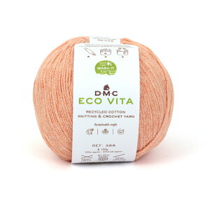 DMC ECO VITA �G�R���B�[�^ ���T�C�N���R�b�g�� �ю� ���� #109 �I�����W�n 100g 250m DMC388-109