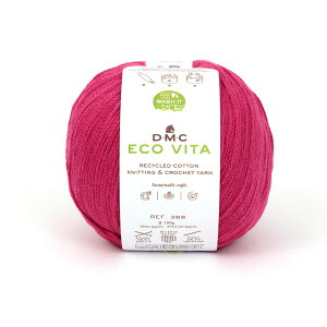 DMC ECO VITA �G�R���B�[�^ ���T�C�N���R�b�g�� �ю� ���� #155 �s���N�n 100g 250m DMC388-155