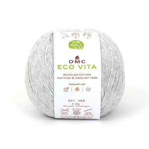 DMC ECO VITA �G�R���B�[�^ ���T�C�N���R�b�g�� �ю� ���� #110 �O���[�n 100g 250m DMC388-110