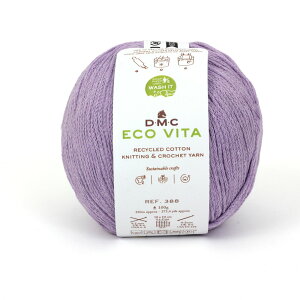DMC ECO VITA �G�R���B�[�^ ���T�C�N���R�b�g�� �ю� ���� #136 �p�[�v���n 100g 250m DMC388-136