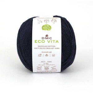 DMC ECO VITA �G�R���B�[�^ ���T�C�N���R�b�g�� �ю� ���� #007 �l�C�r�[�n 100g 250m DMC388-007
