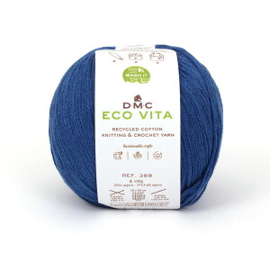 DMC ECO VITA �G�R���B�[�^ ���T�C�N���R�b�g�� �ю� ���� #107 �u���[�n 100g 250m DMC388-107