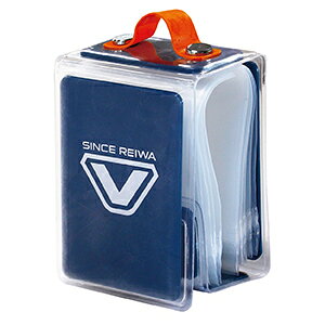 ビセオ ファイルフックストッカー(クリア/ネイビー) VC212N VICEO フックケース