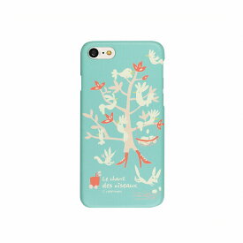Happymori iPhone SE(第3/2世代)/8/7用 Bird Tree ミント（ミント） Bird Tree HM8221I7