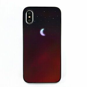 Dparks iPhone XS/X�p Twinkle Case �~�j���[���i���b�h�j DS10412I8