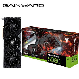 GAINWARD｜ゲインワード GAINWARD RTX5080 PHOENIX 16GB GDDR7 256bit 3-DP HDMI / PCI Express 5.0 グラフィックスボード（ブラック） NE75080019T2-GB2031X