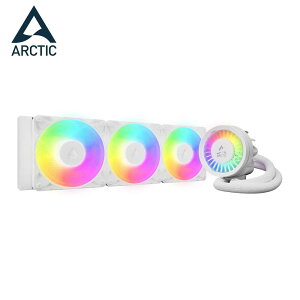 ARCTIC�b�A�[�N�e�B�b�N Liquid Freezer III Pro 360 A-RGB White �}���`�\�P�b�g�Ή� �I�[���C������ ����CPU�N�[���[�i�z���C�g�j ACFRE00188A