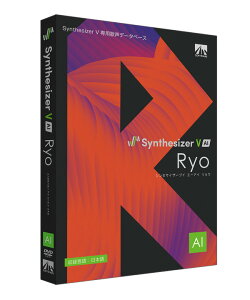 AHS Synthesizer V AI Ryo Synthesizer Vp ̐f[^x[X pbP[W VZVAIRYO-HD