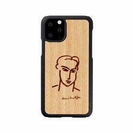 Man＆Wood iPhone 11 Pro用 天然木ケース カティア I16827I58R