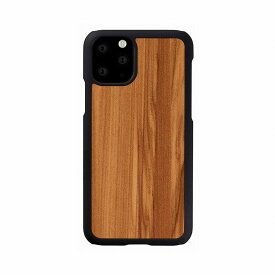 Man＆Wood iPhone 11 Pro Max用 天然木ケース Cappuccino I16852I65R