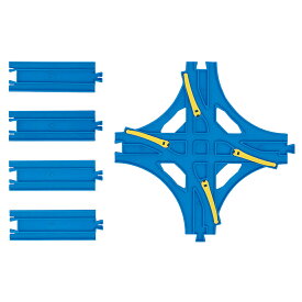 タカラトミー R-14 交差ポイントレール（1/2直線レール4本付）