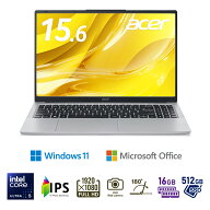 Acer｜エイサー 15.6型 ノートパソコン Aspire Lite 15(Core Ultra 5 115U/メモリ 16GB/SSD 512GB/Window…