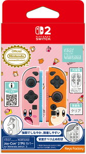 �L�[�Y�t�@�N�g���[ �ySwitch2�z�J�[�r�B play with ���h���f�B Joy-Con 2 TPU�J�o�[ for Nintendo Switch 2�i�t�F�C�X�j [KJT-002-2]