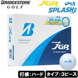 �u���a�X�g���S���t TOUR B JGR SPLASH �S���t�{�[�� 1�_�[�X 12����i�z���C�g�j 26-TOUR-B-JGR-SPLASH BRIDGESTONE GOLF �S���t J5SX