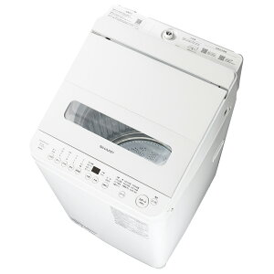 �i�W���ݒu����_A�G���A�̂݁j�V���[�v 7.0kg �S��������@�@�z���C�g�n ES-SV7L-W SHARP [ESSV7LW]