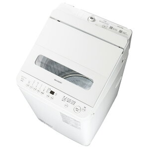�i�W���ݒu����_A�G���A�̂݁j�V���[�v 8.0kg �S��������@�@�z���C�g�n ES-GV8L-W SHARP [ESGV8LW]