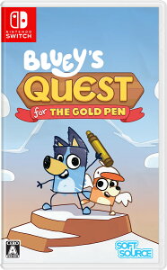 SOFT SOURCE �ySwitch�zBluey's Quest for the Gold Pen [HAC-P-BTFZA NSW �u��- �C�Y �N�G�X�g �t�H- �U �S-���h �y��]