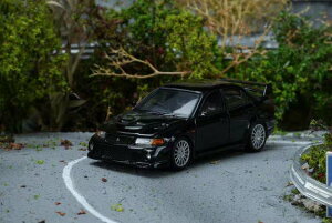���[�^�[�փ��b�N�X 1/64 �O�H Lancer Evolution VI GSR Pyrenees Black Pearl�yM64201�z �~�j�J�[