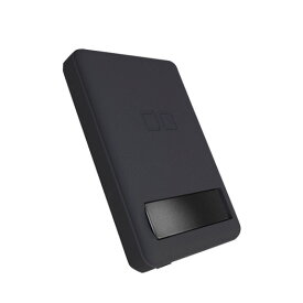 CIO Magsafe対応 ハイブリッドワイヤレスバッテリー 5000mAh（ブラック） CIO-MB20W-5000-MASBK