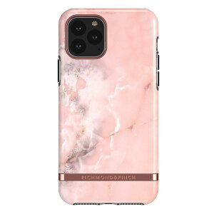 Richmond��Finch iPhone 11 Pro Max�p FREEDOM CASE �}�[�u���iPink Marble�j RF17997I65R