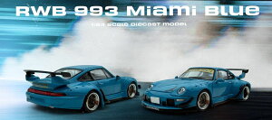 MODEL MODEL 1/64 RWB 993 �}�C�A�~�u���[�yMM64-RWB993-005�z �~�j�J�[
