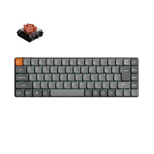Keychron�b�L�[�N���� K7 Max QMK/VIA ���C�����X �J�X�^���E���J�j�J���L�[�{�[�h�i���{��z��E���Ȉ󎚂Ȃ��j K7M-H6V-JIS
