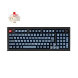 Keychron�b�L�[�N���� V5 MAX QMK ���C�����X�J�X�^���E���J�j�J���L�[�{�[�h�i���{��z��E���Ȉ󎚂Ȃ� �J�[�{���u���b�N�j V5M-D1V-JIS