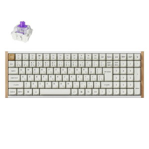 Keychron�b�L�[�N���� K4 HE �}�O�l�b�g�X�C�b�`���� QMK ���C�����X �J�X�^���L�[�{�[�h�i���{��z��E�X�y�V�����G�f�B�V���� �z���C�g�j K4H-Q1-JIS