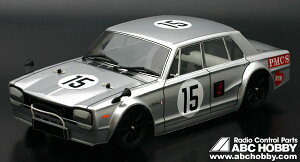 ABC�z�r�[ 1/10 �d��RC�J�[�p�{�f�B 01�X�[�p�[�{�f�B �j�b�T���E�X�J�C���C�� PGC10 GT-R(4Dr)�y67081�z ���W�R���p�p�[�c