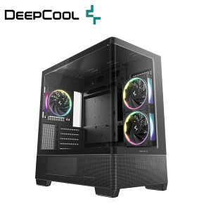DeepCool�b�f�B�[�v�N�[�� ITX/Micro-ATX�Ή� �~�h���^���[PC�P�[�X CG380U 3F�i�u���b�N�j R-CG380U-BKAGM3-G