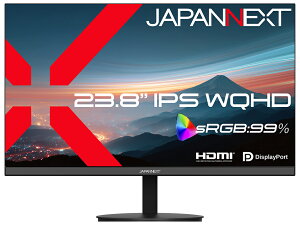 JAPANNEXT�b�W���p���l�N�X�g �t���f�B�X�v���C(23.8�^/IPS(FFS)/WQHD 2560×1440/75Hz/7ms)(�u���b�N) JN-IPS238Q