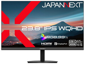 JAPANNEXT�b�W���p���l�N�X�g �t���f�B�X�v���C(23.8�^/IPS(FFS)/WQHD 2560×1440/75Hz/7ms)(�u���b�N) JN-IPS238Q-C6