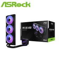 ASRock｜アスロック 水冷一体型CPUクーラー Pro 360 ARGB（ブラック） PRO-360-ARGB