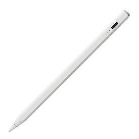ナカバヤシ iPad専用 充電式タッチペン (ホワイト) TPEN-001W