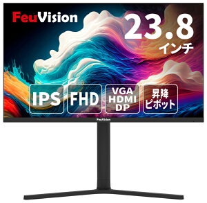 FeuVision�b�t���[�r�W���� �t���f�B�X�v���C(23.8�^/IPS/FullHD 1920×1080/100Hz/5ms/HDMI/VGA/DP) FSID24BF0A