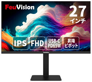 FeuVision�b�t���[�r�W���� �t���f�B�X�v���C(27�^/IPS/FullHD 1920×1080/120Hz/5ms/HDMI/USB Type-C) FSID27BF1AE