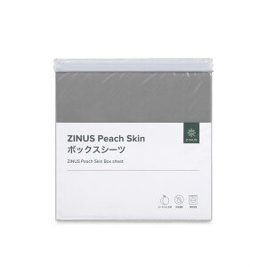 ZINUS JAPAN(�W�k�X) Peach Skin �{�b�N�X�V�[�c �h�� �_�u���i�O���[�j ZJ-WMC-D-GR [ZJWMCDGR]