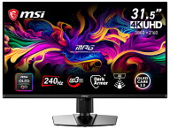 MSI｜エムエスアイ ゲーミング液晶ディスプレイ(31.5型/QD-OLED/4K UHD 3840×2160/240Hz/0.03ms)(ブラッ…