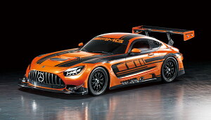 �^�~�� 1/10 �d��RC�J�[ �����Z�f�X AMG GT3 EVO �I�����W�h���σ{�f�B �iTT-02�V���[�V�j�y47519�z ���W�R��